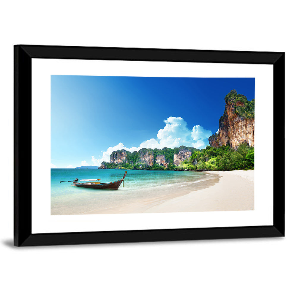 Railay Beach View, Krabi Wall Art