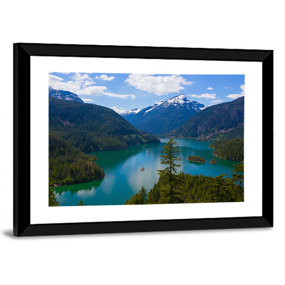 Diablo Lake Reflections Wall Art