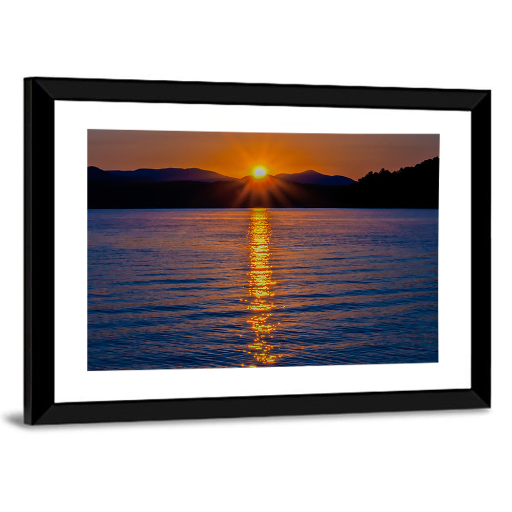 Lake Jocassee Sunrise Wall Art