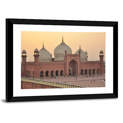 Badshahi Mosque Sunset Wall Art