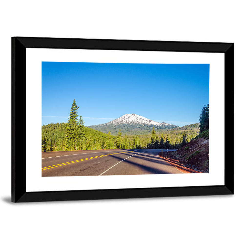 Highway to Mount Bachelor Wall Art