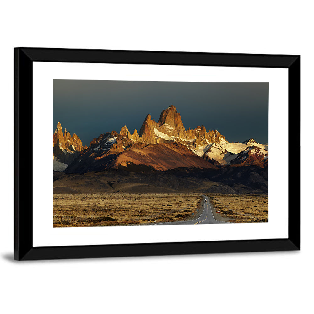 Mount Fitz Roy Sunrise Wall Art