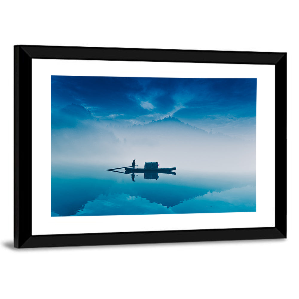 Dongjiang Lake Morning Wall Art