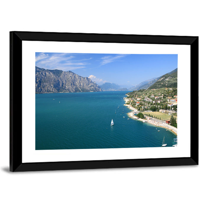 Malcesine, Lake Garda Wall Art as a framed print
