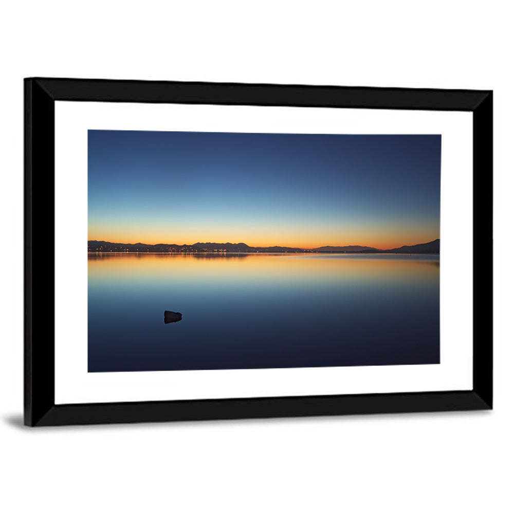 Lake Elsinore Sunset Wall Art