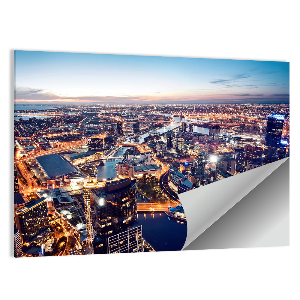 Melbourne City Wall Art