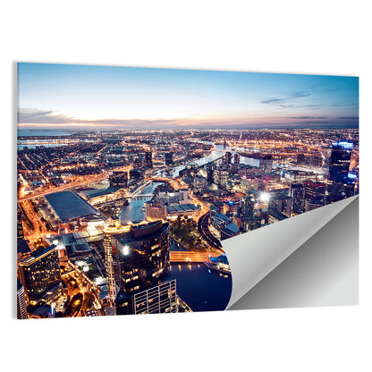 Melbourne City Wall Art