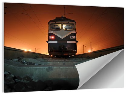 Electric Train Wall Art