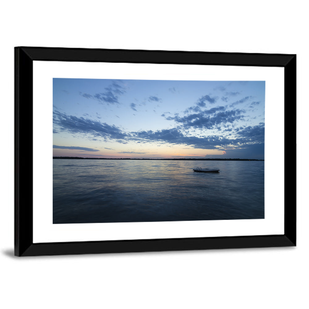 Lake Okoboji at Twilight Wall Art