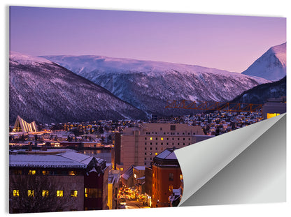 Tromso Cityscape Wall Art