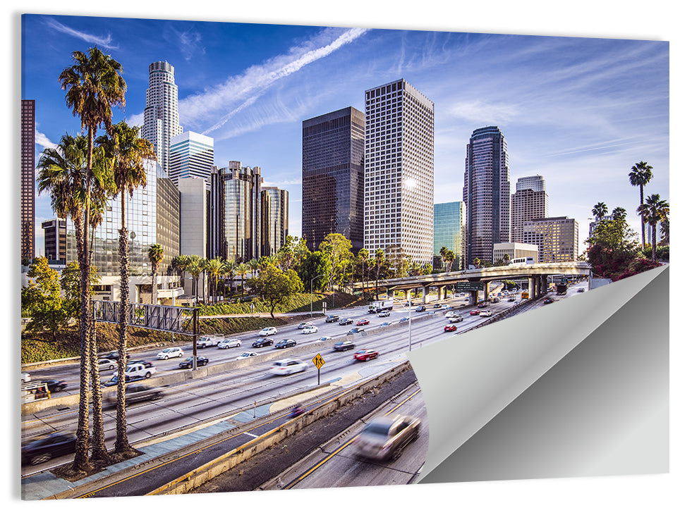 Los Angeles Downtown Wall Art
