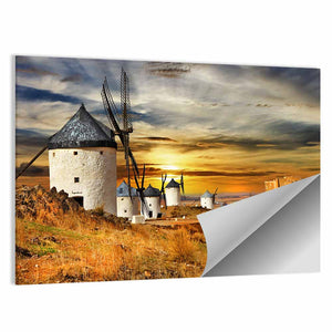 Spanish Windmills Wall Art