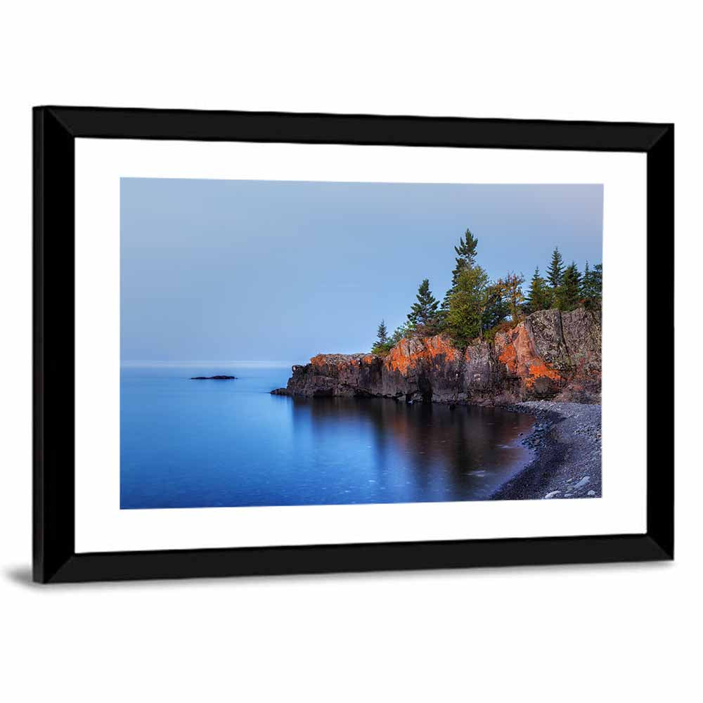 Lake Superior Cliffside Wall Art