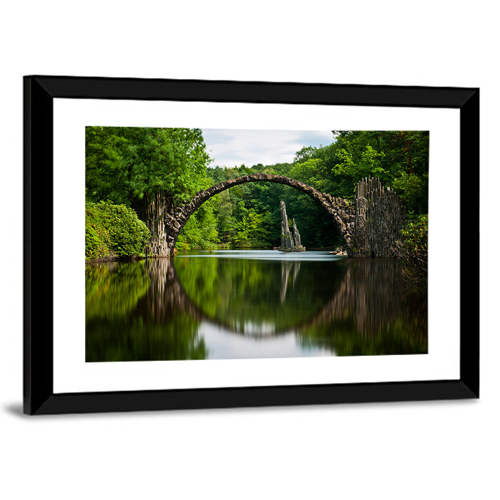 Rakotzbrücke Devil's Bridge, Gablenz Wall Art