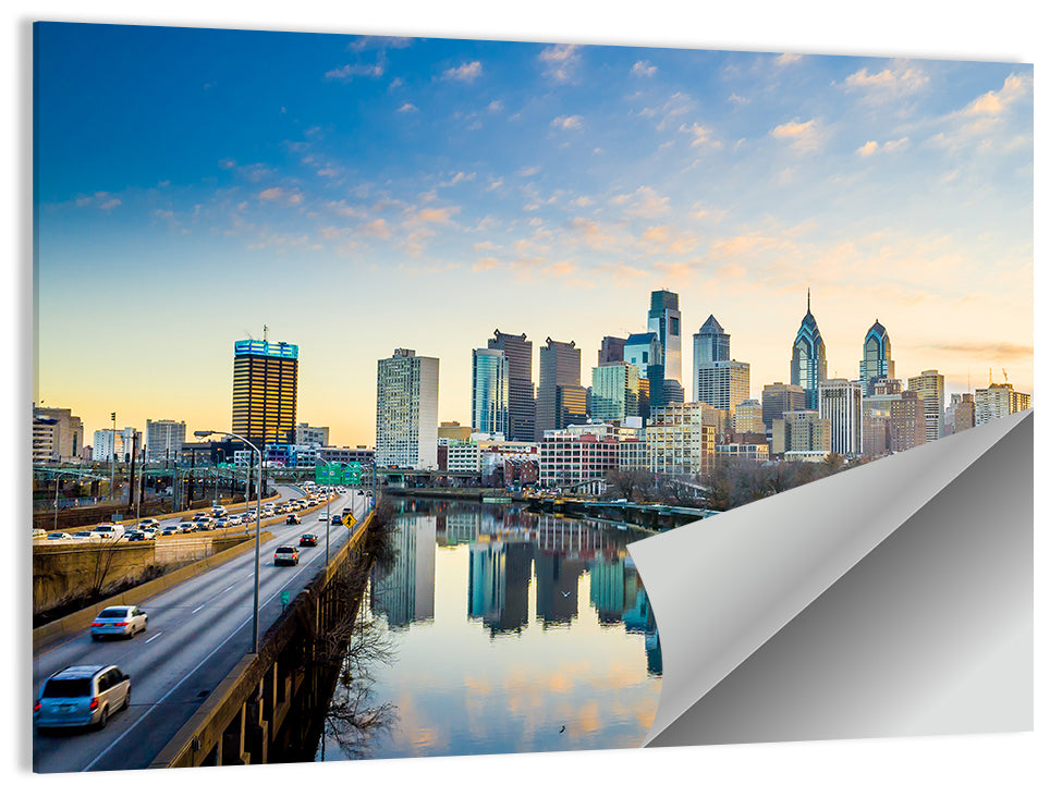 Philadelphia Skyline Wall Art