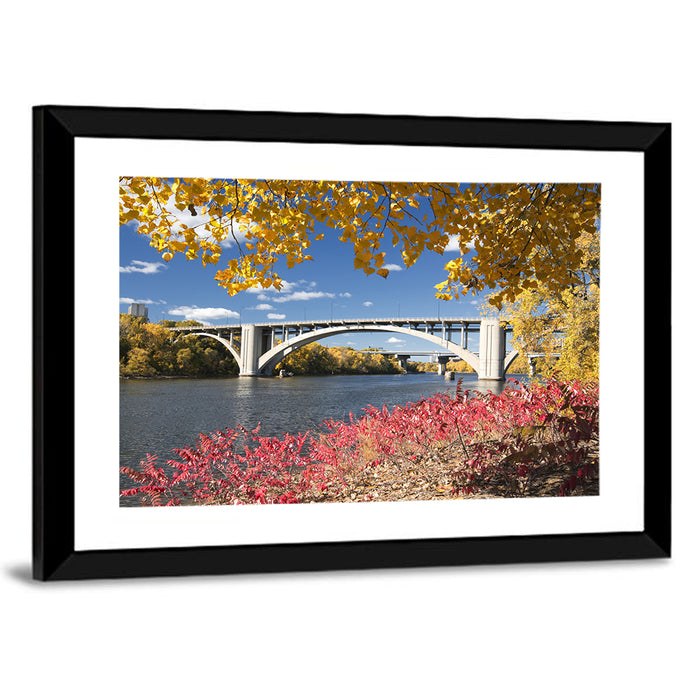 Ford Parkway Bridge, Minneapolis Wall Art as a framed print