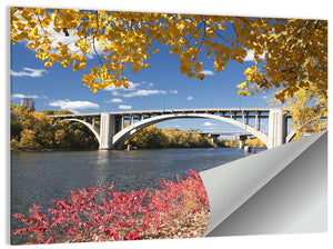 Ford Parkway Bridge Mississippi River Wall Art