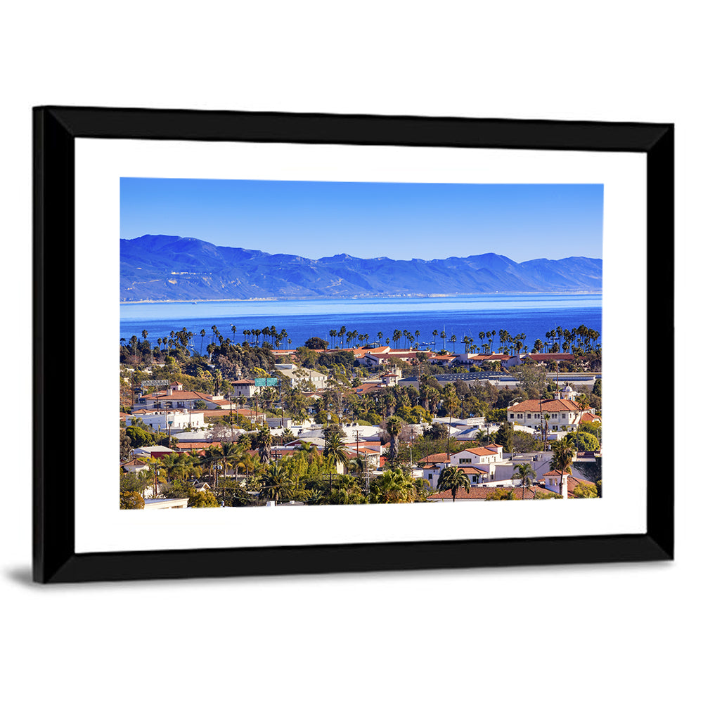 Santa Barbara Waterfront View Wall Art