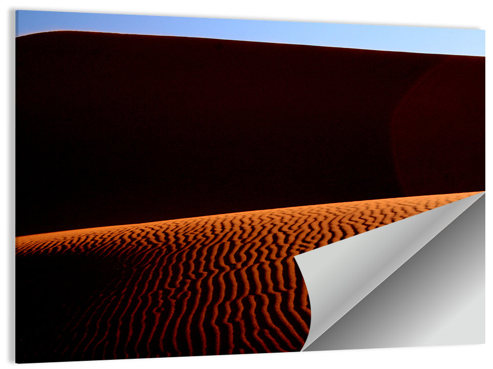 Golden Hour Sand Dunes Wall Art