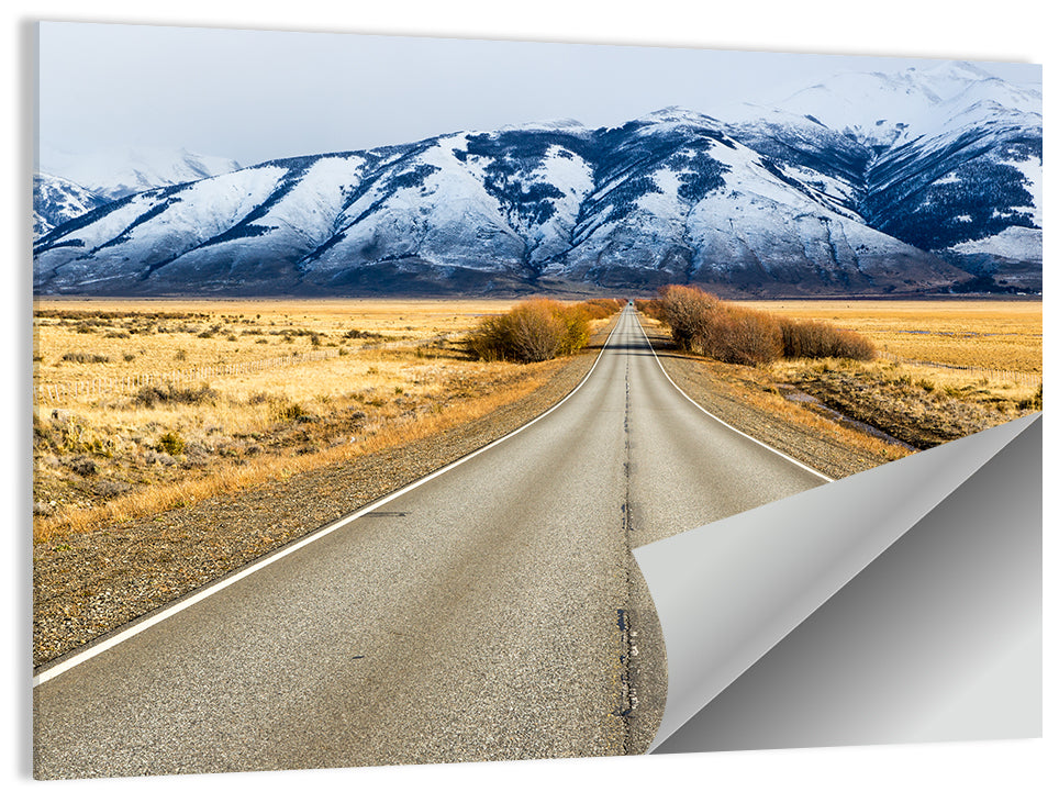 El Calafate Road Wall Art