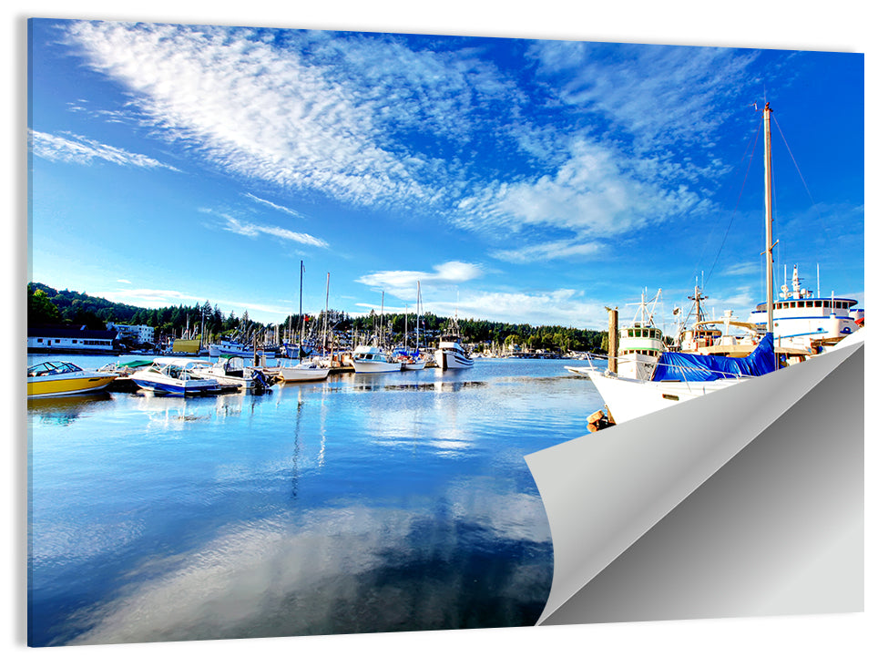 Tacoma Boats Bay Wall Art