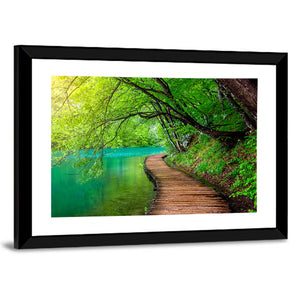 Forest Stream Pathway Wall Art