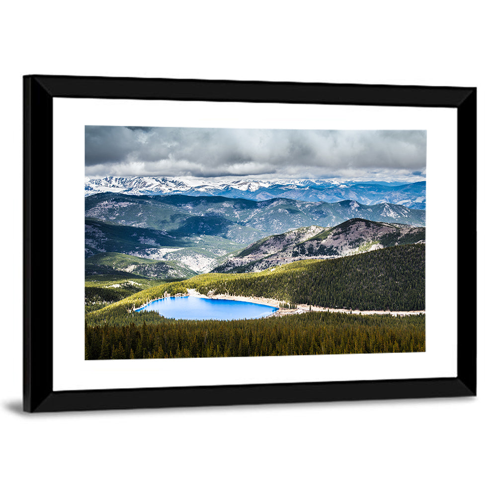 Mt Evans Echo Lake View Wall Art