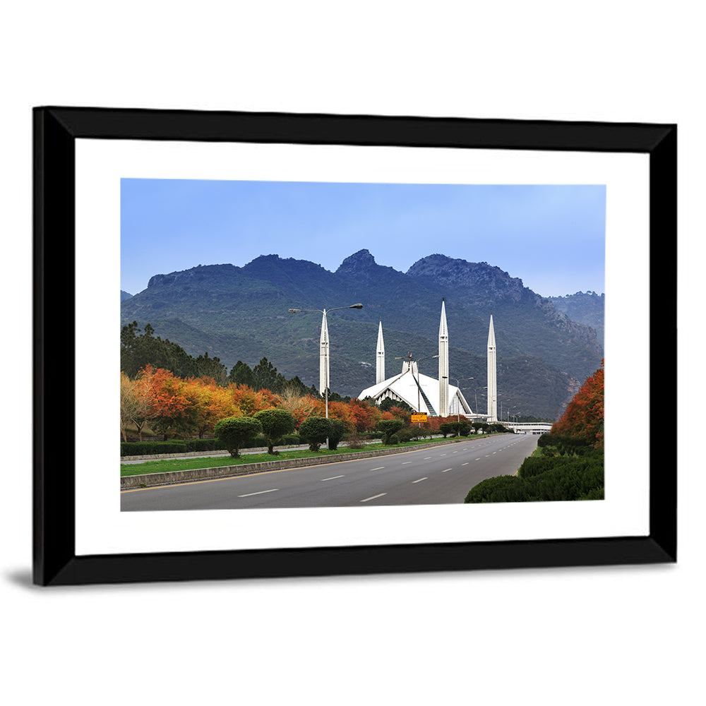 Faisal Mosque Islamabad Wall Art