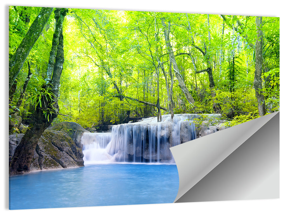 Erawan Falls, Kanchanaburi Wall Art