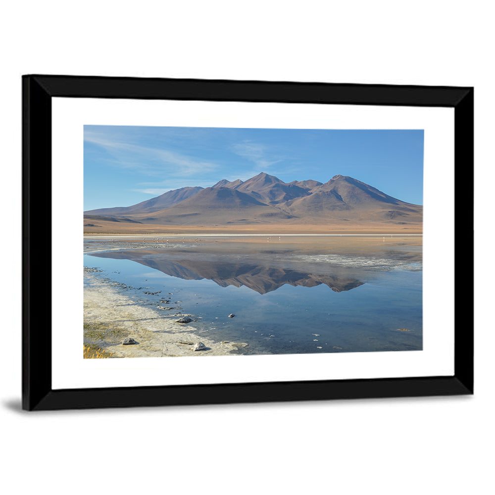 Sur Lipez Salt Lake Reflection Wall Art