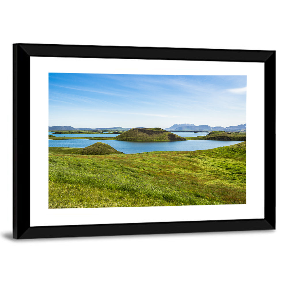 Mývatn Pseudocraters Wall Art