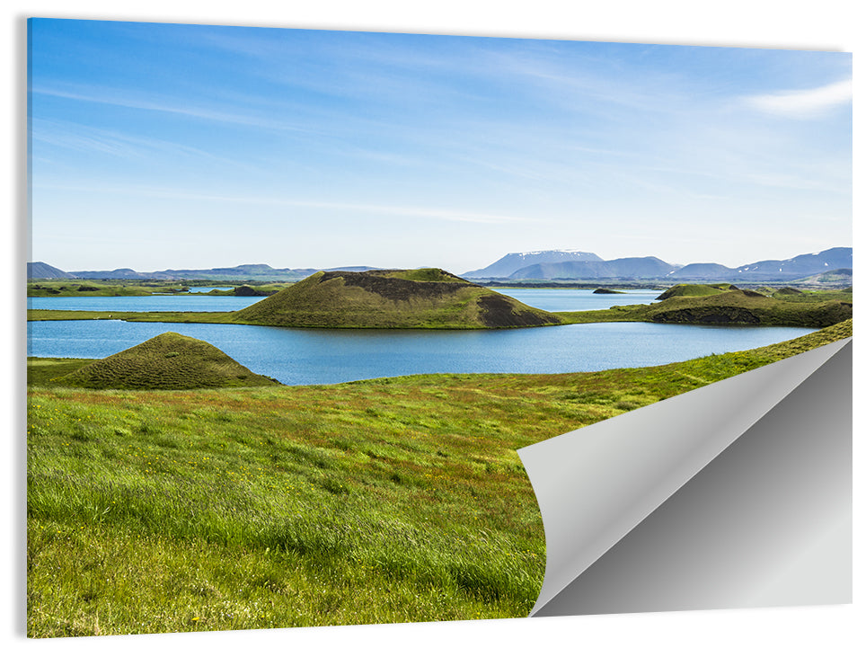 Mývatn Pseudocraters Wall Art