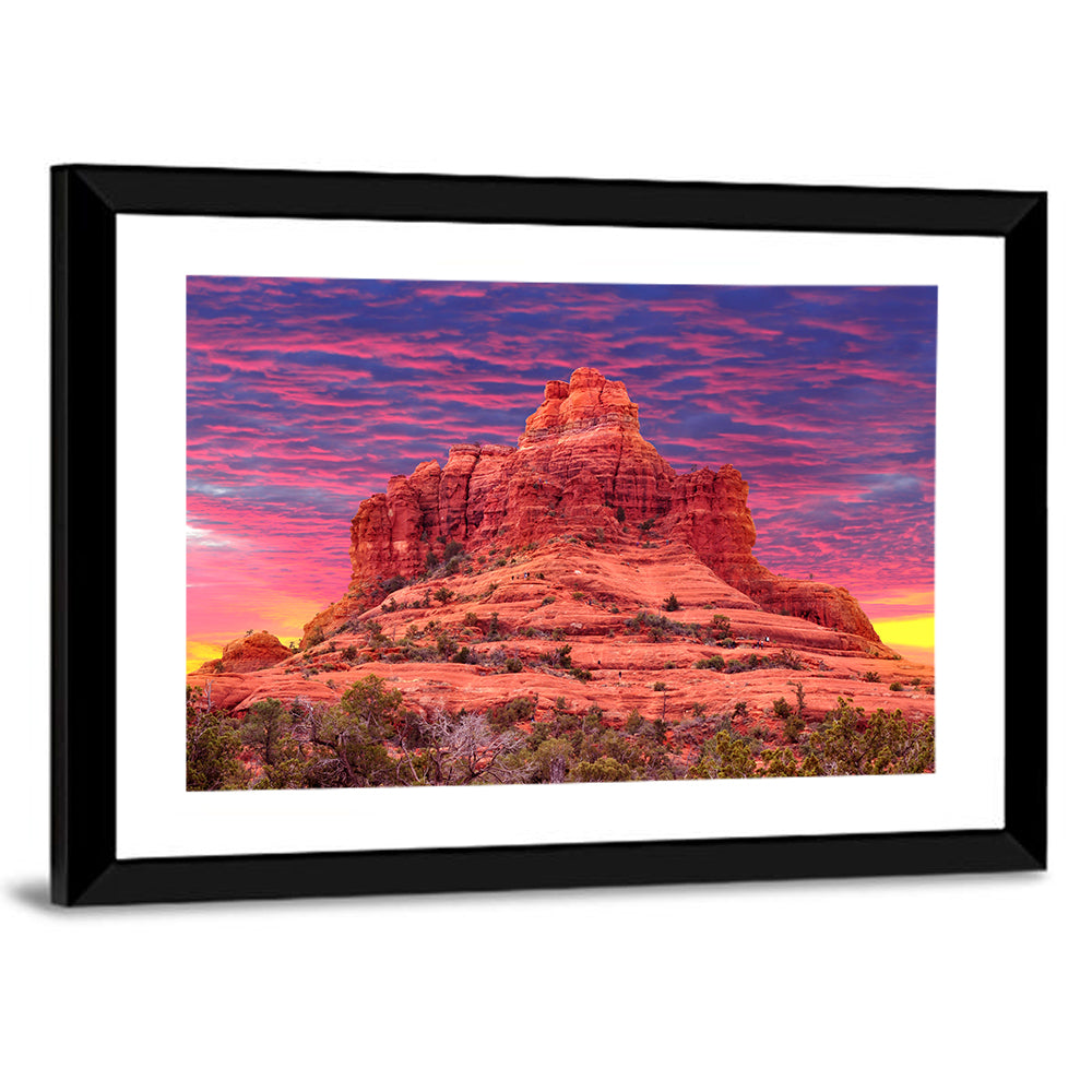 Bell Rock Sunset, Sedona Wall Art