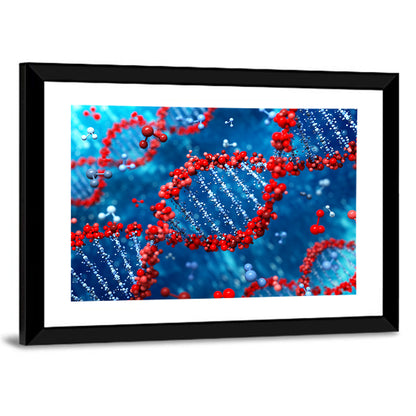 DNA Abstract Wall Art