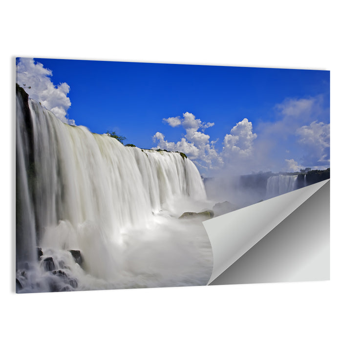 Silky Iguazu Falls, Foz Do Iguaçu Wall Art as a poster print