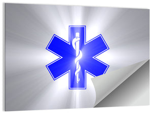 Emergency Medical Technician Symbol Wall Art