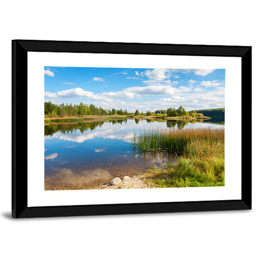 Paunkula Lake Reflections Wall Art