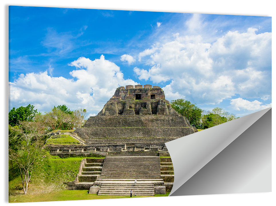 El Castillo at Xunantunich Wall Art