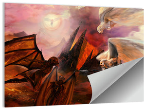 Angels & Demons Religious Artwork Wall Art