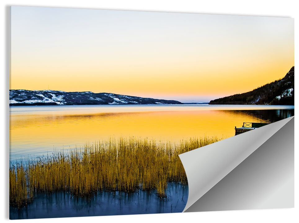 Lapland Lake Wall Art