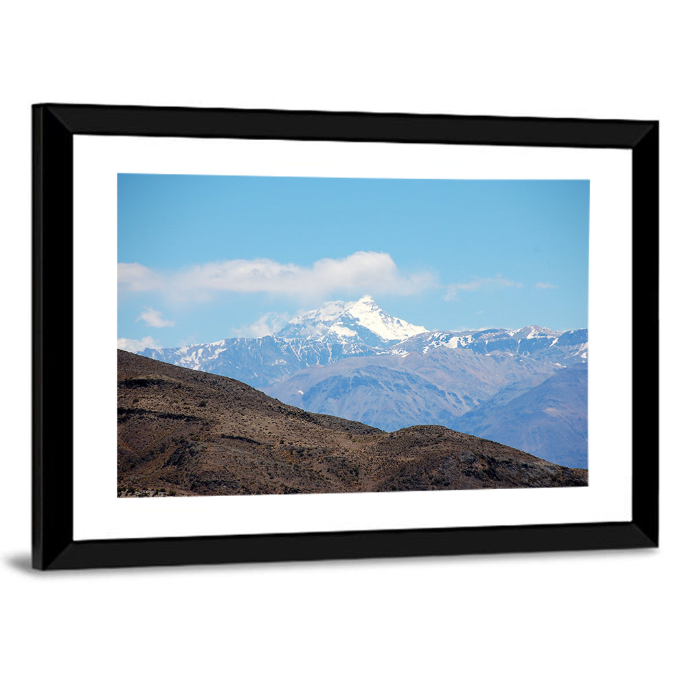 Snow-capped Mount Aconcagua Wall Art