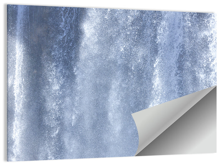 Abstract Waterfall Pattern Wall Art as a poster print