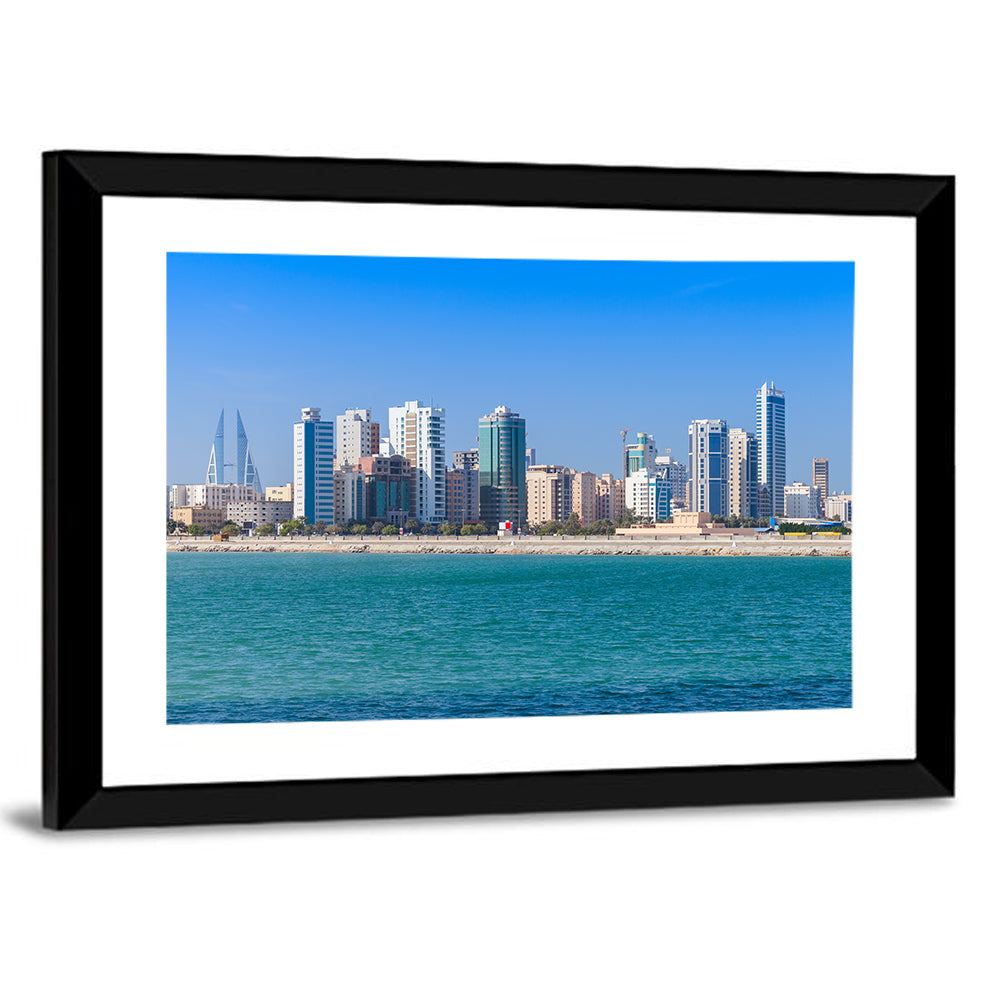Manama Skyline, Bahrain Wall Art