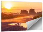 Dirt Road at Golden Hour Wall Art