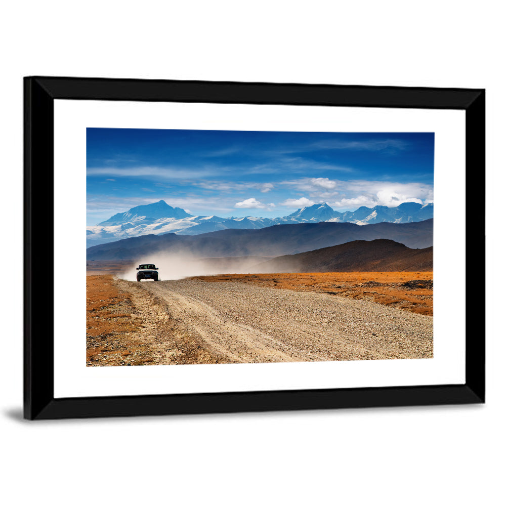 Road to Everest, Tibetan Highlands Wall Art