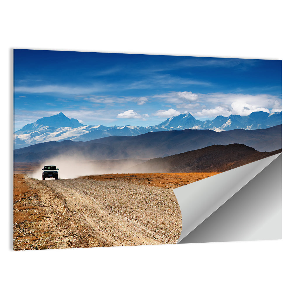 Road to Everest, Tibetan Highlands Wall Art