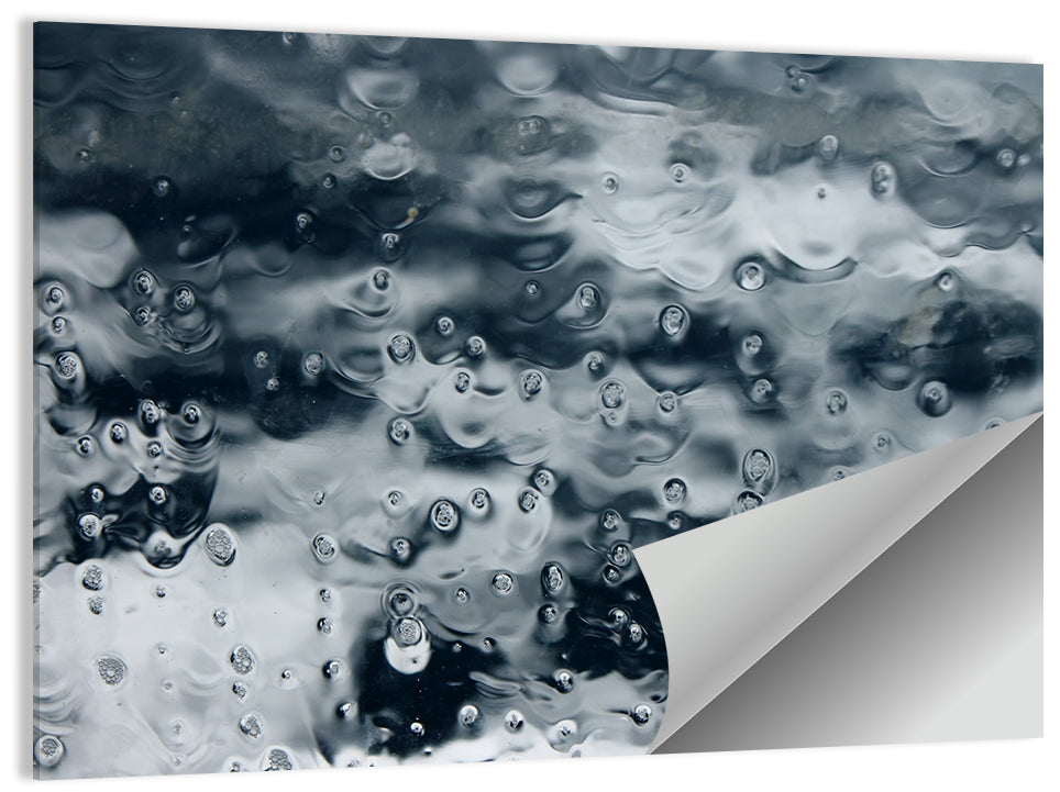Sea of Teardrops in Ice Wall Art