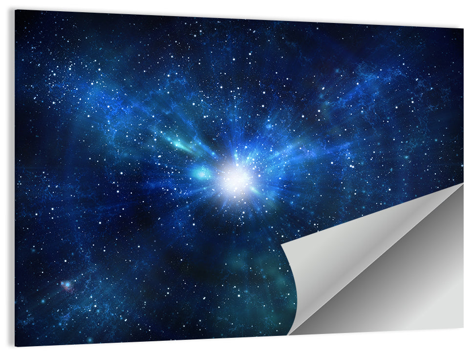 Lightspeed Space Travel Wall Art