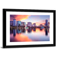 Lake Eola Sunset Orlando Wall Art