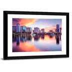 Lake Eola Sunset Orlando Wall Art